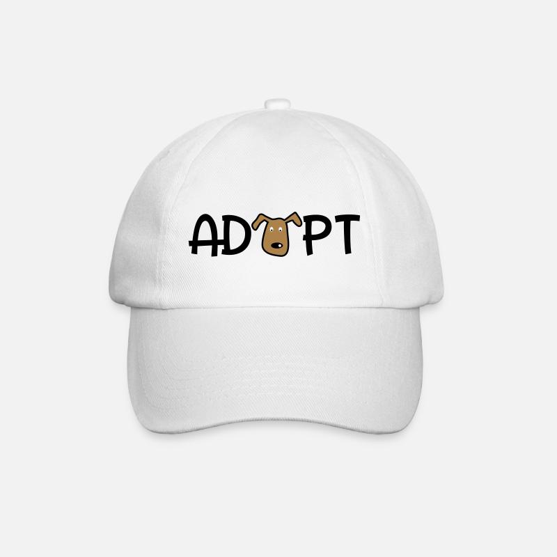 adopt - Baseballkappe - Weiß/Weiß