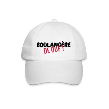 Baker Bakery Boulanger Bäcker Bäckerei Boulangerie - Baseball Cap - white/white - Front
