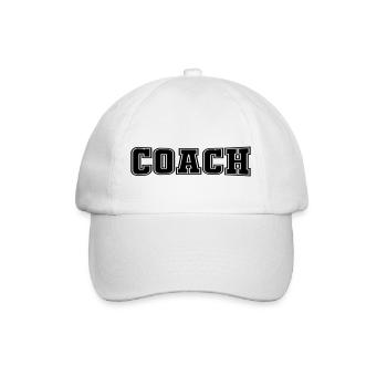 Coaching - Baseball Cap - white/white - Front