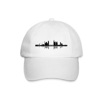 FRANKFURT am Main Allemagne Skyline Ville - Casquette classique - blanc/blanc - Devant