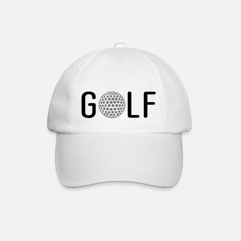 Le golf - Casquette classique - blanc/blanc