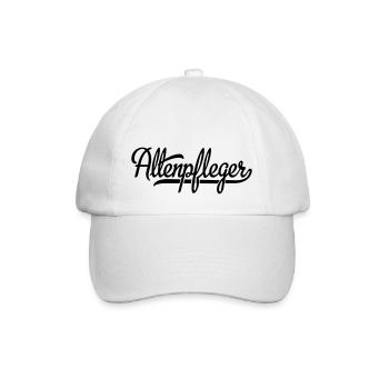 Altenpfleger - Baseballkappe - Weiß/Weiß - Vorne