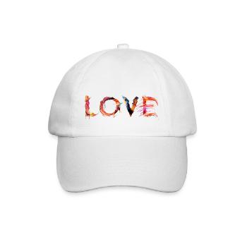 Love - Casquette classique - blanc/blanc - Devant