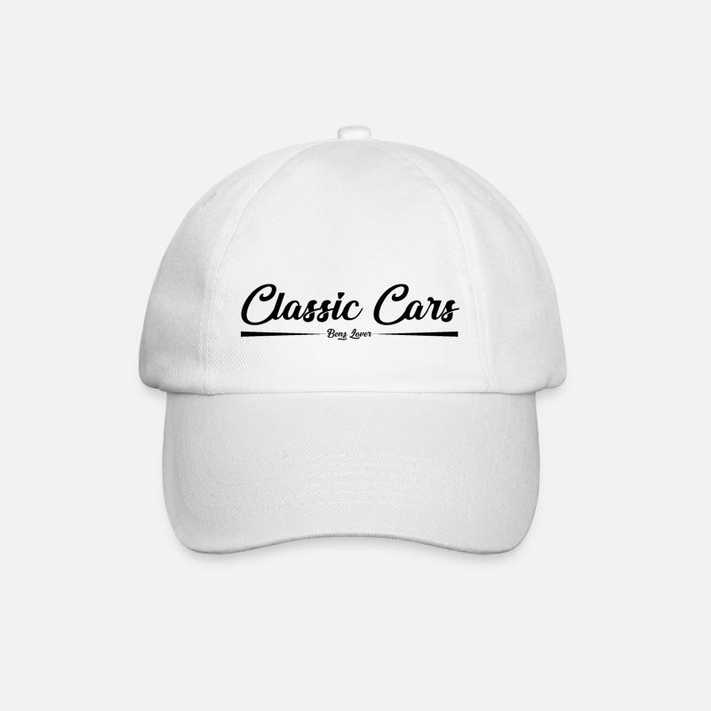 Voitures classiques - Casquette classique - blanc/blanc