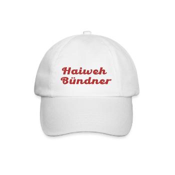haiwehbÜndnner - Baseballkappe - Weiß/Weiß - Vorne