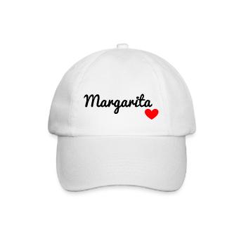 Margarita - Baseballkappe - Weiß/Weiß - Vorne