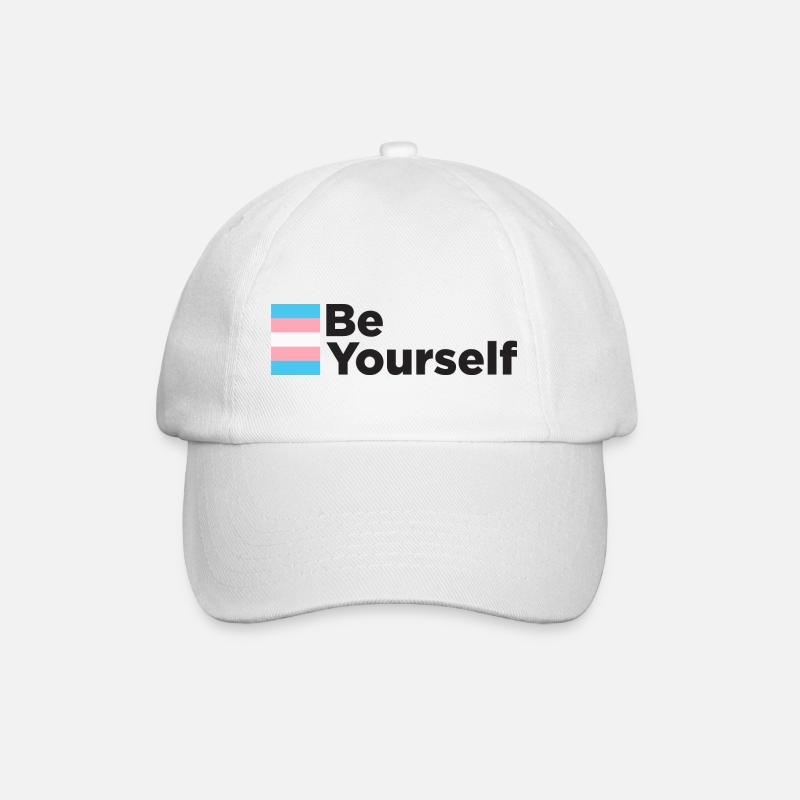 SOYEZ VOUS-MÊME | transgenres - Casquette classique - blanc/blanc