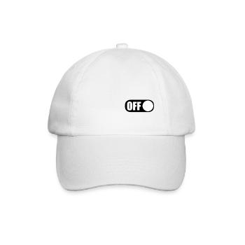 Off On - Baseball Cap - white/white - Front
