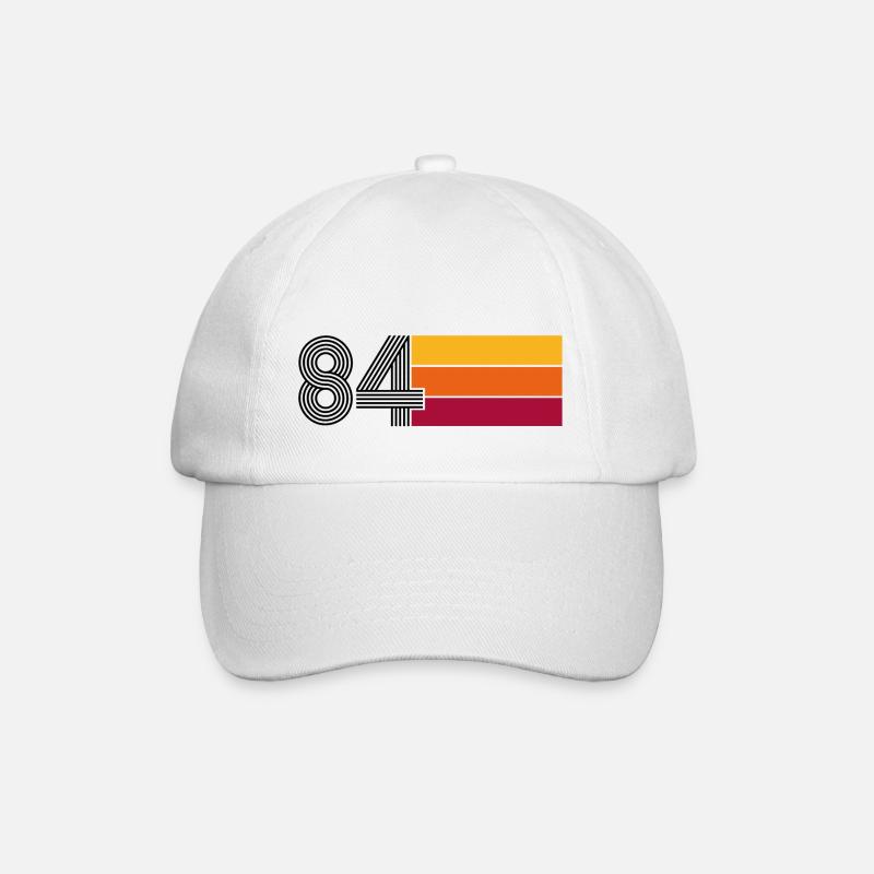 1984 Vintage Classic - Baseball Cap - white/white
