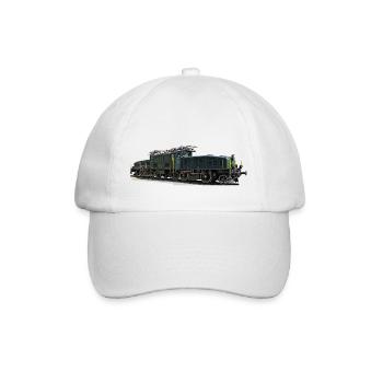 SBB Crocodile - Baseball Cap - white/white - Front