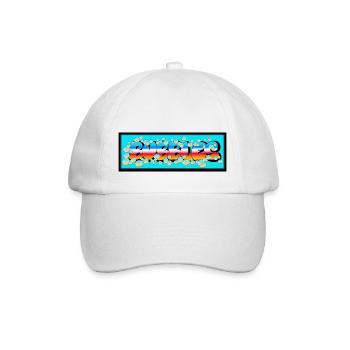 Bubbles - Baseball Cap - white/white - Front