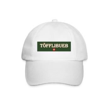 töfflibueb - Baseballkappe - Weiß/Weiß - Vorne