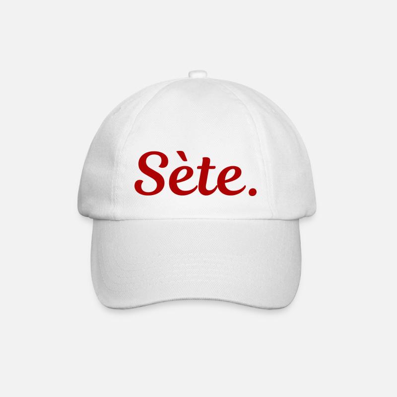 Sète - Casquette classique - blanc/blanc