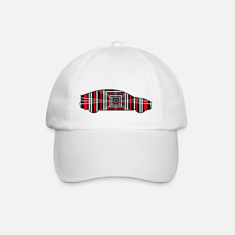 M3 - Elektrisch - E Auto - Model - Baseballkappe - Weiß/Weiß