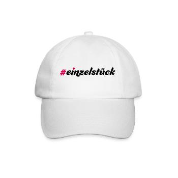 Einzelstück - Baseballkappe - Weiß/Weiß - Vorne