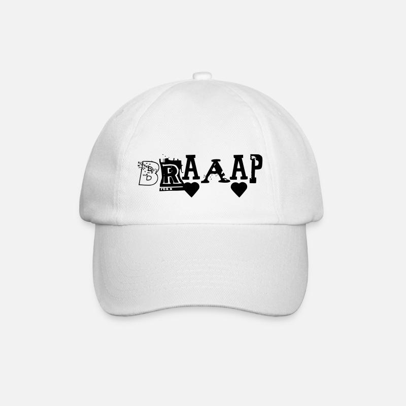 BRAAAP - Casquette classique - blanc/blanc