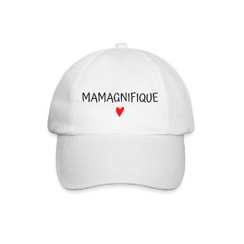 mamagnifique (mama magnifique) - Casquette classique - blanc/blanc - Devant