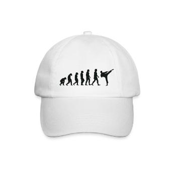 Évolution du karaté - Casquette classique - blanc/blanc - Devant