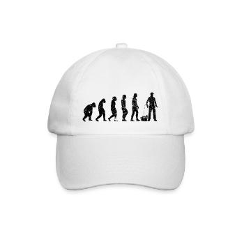 Craft Evolution Craftsman Tool Électronique - Casquette classique - blanc/blanc - Devant