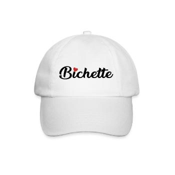 Bichette idée de cadeau mignon - Casquette classique - blanc/blanc - Devant