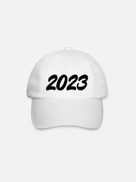 2023 - Baseball Cap - white/white