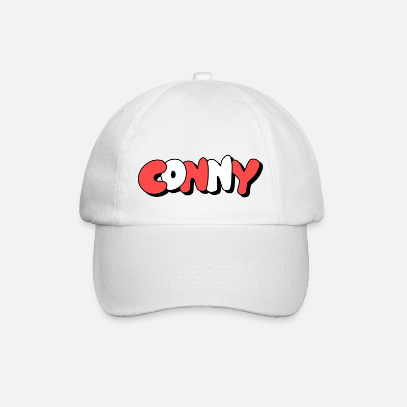 Conny - Baseball Cap - white/white
