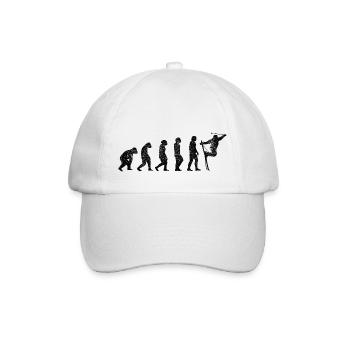 Skieurs Evolution Ski Sports d’hiver Ski - Casquette classique - blanc/blanc - Devant