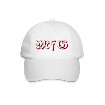 Mit freundlichen Grüßen - Baseballkappe - Weiß/Weiß - Vorne