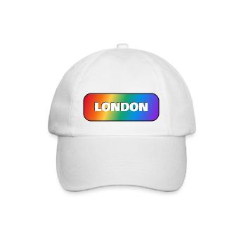 GAY PRIDE DE LONDRES - Casquette classique - blanc/blanc - Devant