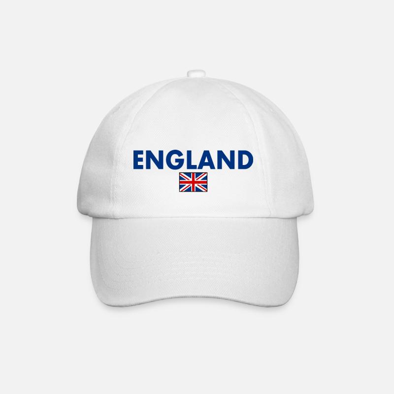 angleterre - Casquette classique - blanc/blanc