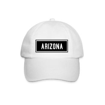 Arizona - Baseballkappe - Weiß/Weiß - Vorne