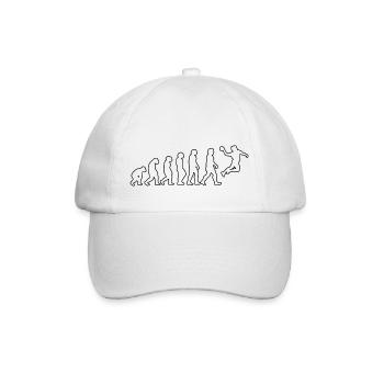 Handball club Handball player Handball player Handball player Handball - Baseball Cap - white/white - Front