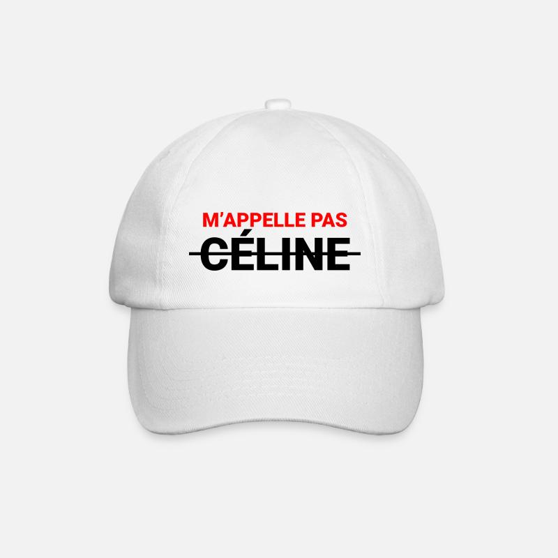 CÉLINE - Baseball Cap - white/white