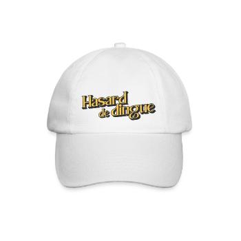 Hasard de dingue - Casquette classique - blanc/blanc - Devant