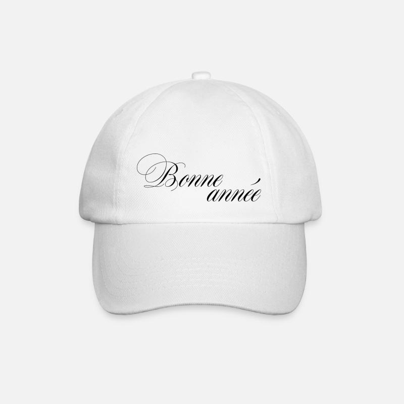 Bonne année - Casquette classique - blanc/blanc