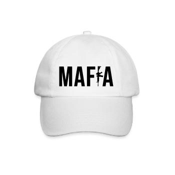 mafia - Baseballkappe - Weiß/Weiß - Vorne