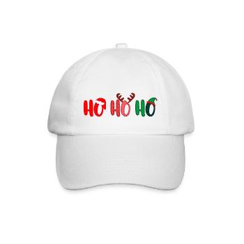 Frohe Weihnachten Weihnachten Weihnachten Urlaub Winter Santa Nordic - Baseballkappe - Weiß/Weiß - Vorne
