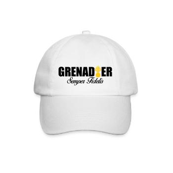 Grenadier - Casquette classique - blanc/blanc - Devant