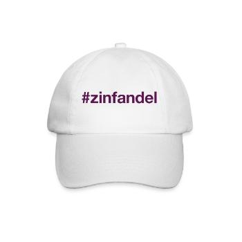 ZINFANDEL Hashtag - Baseballkappe - Weiß/Weiß - Vorne