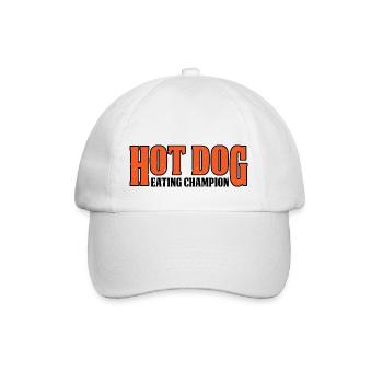 Champion mangeur de hot-dogs 11 - Casquette classique - blanc/blanc - Devant