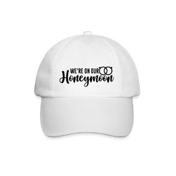 Nous sommes en lune de miel 2 - Casquette classique - blanc/blanc - Devant