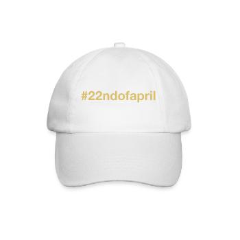 Jour de la Terre - Casquette classique - blanc/blanc - Devant