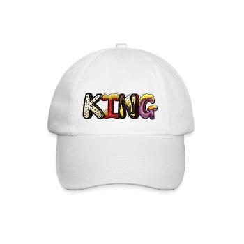 King: The Coronation - Baseball Cap - white/white - Front