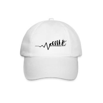 Dancing Dance Music - Baseball Cap - white/white - Front