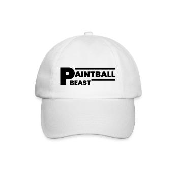 Paintball Airsoft - Casquette classique - blanc/blanc - Devant