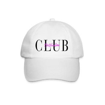 Club on vacation - Baseball Cap - white/white - Front