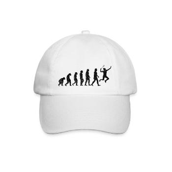 Équipe de badminton Badminton Badminton Fan Badminton - Casquette classique - blanc/blanc - Devant