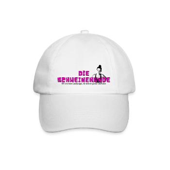 dieSchweinehunde - Baseballkappe - Weiß/Weiß - Vorne