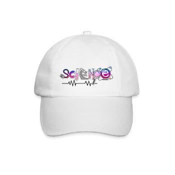 Science Science Scientist Physics Lab DNA - Baseball Cap - white/white - Front