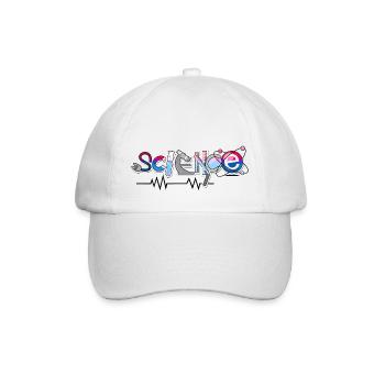 Science Science Scientist Physics Lab DNA - Baseball Cap - white/white - Front